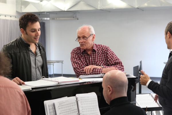 Photo Flash: In Rehearsal with Marc Kudisch and the Cast of SOMEWHERE IN TIME! Image