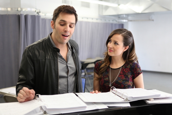 Photo Flash: In Rehearsal with Marc Kudisch and the Cast of SOMEWHERE IN TIME! Image