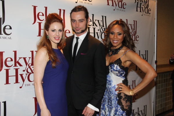 Teal Wicks, Constantine Maroulis and Deborah Cox Photo