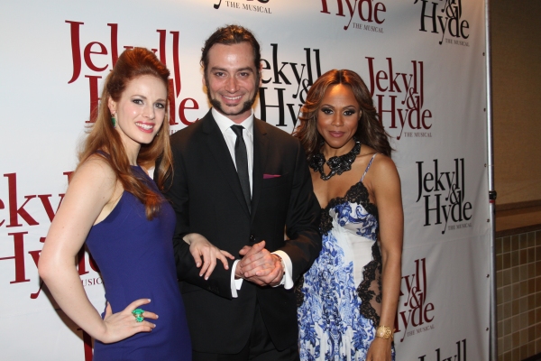 Teal Wicks, Constantine Maroulis and Deborah Cox Photo