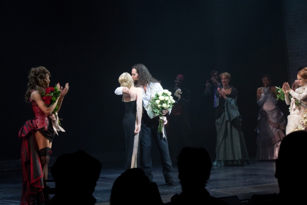 Deborah Cox, Constantine Maroulis, Teal Wicks, and the cast of Jekyll & Hyde Photo