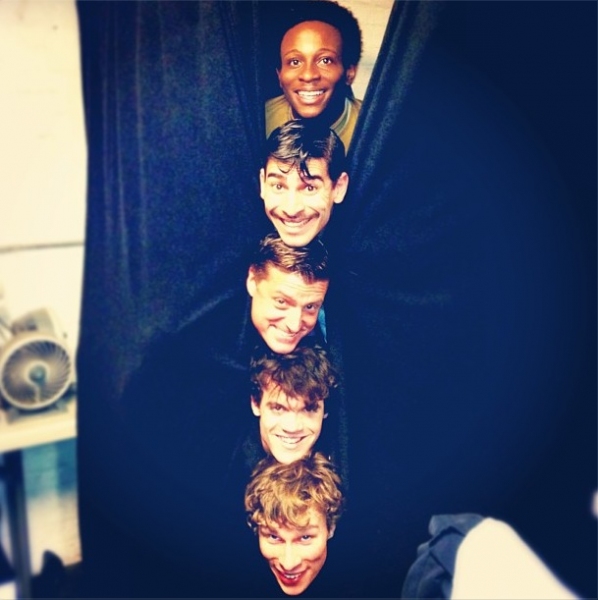 Photo Flash: Saturday Intermission Pics, April 20 - BOOK OF MORMON, JERSEY BOYS and More Send Love to Boston! Photo Flash: Saturday Intermission Pics, April 20 - BOOK OF MORMON, JERSEY BOYS and More Send Love to Boston! Image