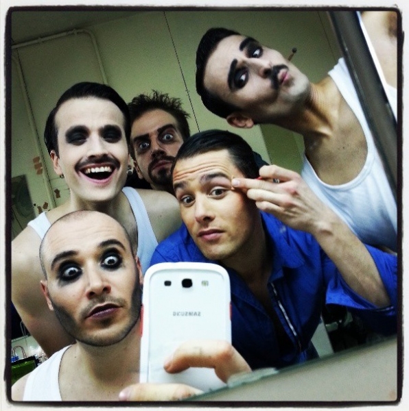 Photo Flash: Saturday Intermission Pics, April 20 - BOOK OF MORMON, JERSEY BOYS and More Send Love to Boston! Image