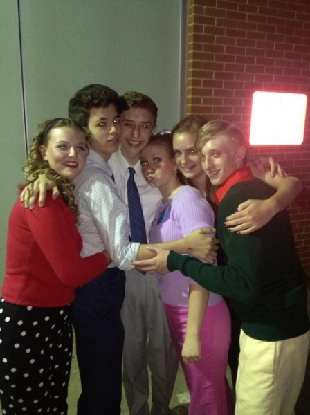 Photo Flash: Saturday Intermission Pics, April 20, Part 2 - NEWSIES, ONCE Send More Love to Boston & First SIP from Paper Mill's 'MODERN MILLIE'! Image