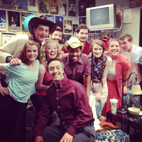 Photo Flash: Saturday Intermission Pics, April 20, Part 2 - NEWSIES, ONCE Send More Love to Boston & First SIP from Paper Mill's 'MODERN MILLIE'! Image