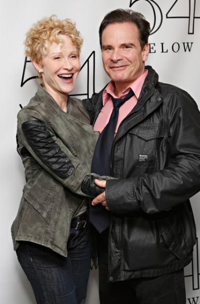 Actress Tracy Shayne and actor Peter Scolari Photo