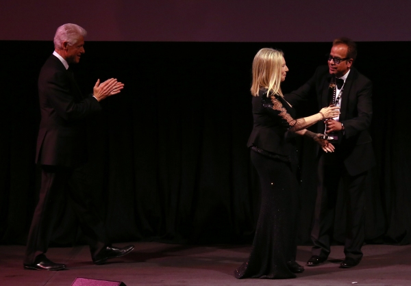 Bill Clinton, Barbra Streisand & Richard Jay Alexander Photo