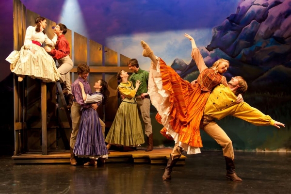 Photo Flash: Kick Off Your Boots with Rider University's SEVEN BRIDES FOR SEVEN BROTHERS, 4/24-28 Image