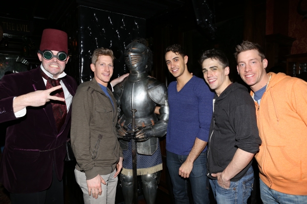 Exclusive Photo Coverage: SPIDER- MAN Cast Celebrates Reeve Carney's Birthday! Image