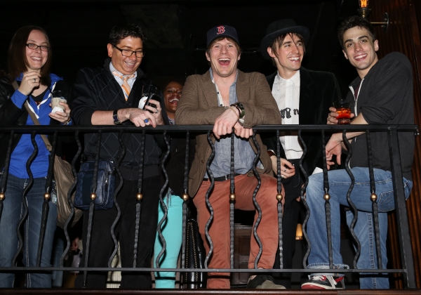Exclusive Photo Coverage: SPIDER- MAN Cast Celebrates Reeve Carney's Birthday! Image
