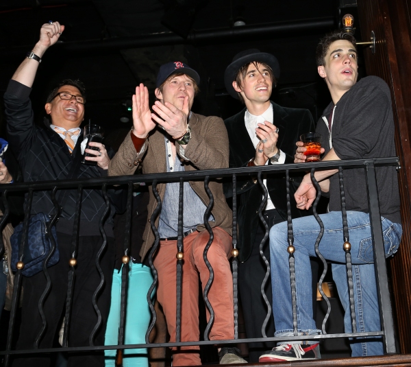 Exclusive Photo Coverage: SPIDER- MAN Cast Celebrates Reeve Carney's Birthday! Image