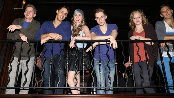 Exclusive Photo Coverage: SPIDER- MAN Cast Celebrates Reeve Carney's Birthday! Image