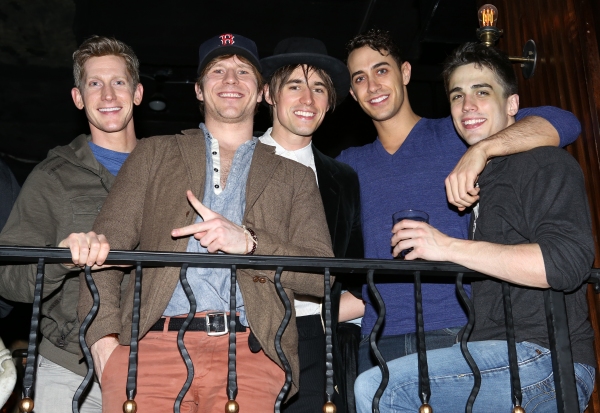 Exclusive Photo Coverage: SPIDER- MAN Cast Celebrates Reeve Carney's Birthday! Image