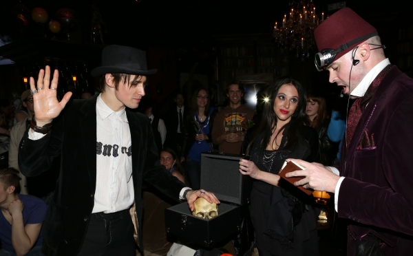 Exclusive Photo Coverage: SPIDER- MAN Cast Celebrates Reeve Carney's Birthday! Image