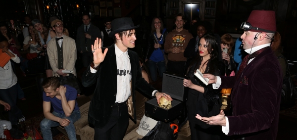 Exclusive Photo Coverage: SPIDER- MAN Cast Celebrates Reeve Carney's Birthday! Image