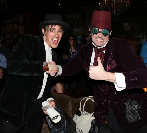 Exclusive Photo Coverage: SPIDER- MAN Cast Celebrates Reeve Carney's Birthday! Image