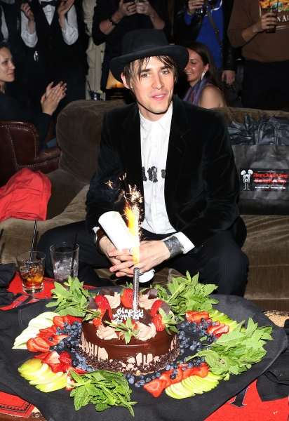 Exclusive Photo Coverage: SPIDER- MAN Cast Celebrates Reeve Carney's Birthday! Image