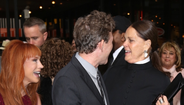 Kathy Griffin, John Logan & Ali MacGraw Photo