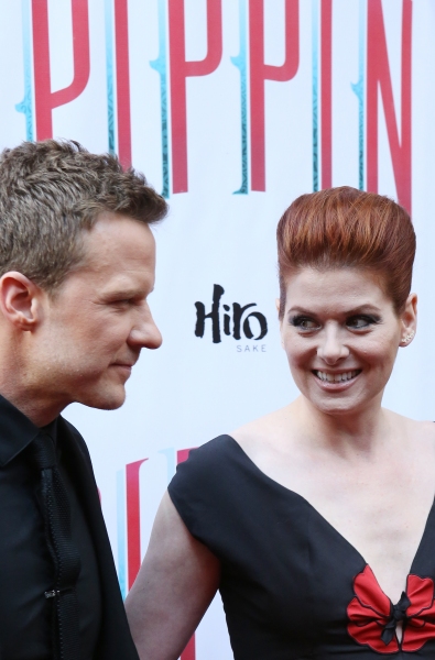 Will Chase & Debra Messing   Photo