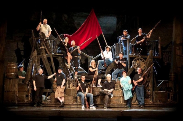 Photo Flash: Saturday Intermission Pics, April 27 - First SIP from THE BOOK OF MORMON in London and More!  Image