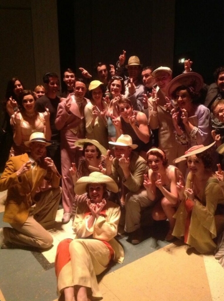 Photo Flash: Saturday Intermission Pics, April 27 - First SIP from THE BOOK OF MORMON in London and More!  Image