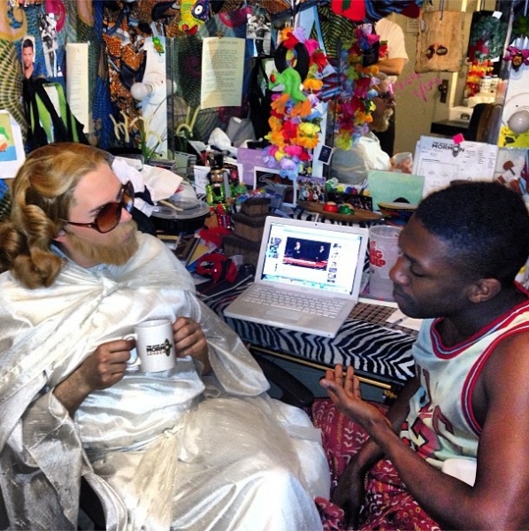 Photo Flash: Saturday Intermission Pics, April 27 - First SIP from THE BOOK OF MORMON in London and More!  Image