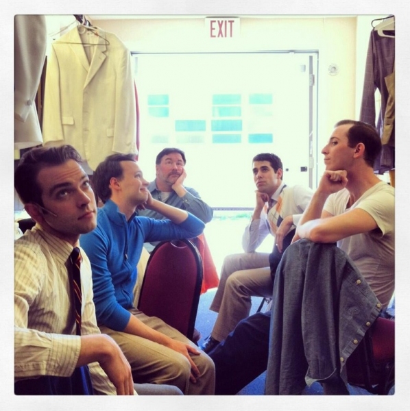 Photo Flash: Saturday Intermission Pics, April 27 - First SIP from THE BOOK OF MORMON in London and More!  Image