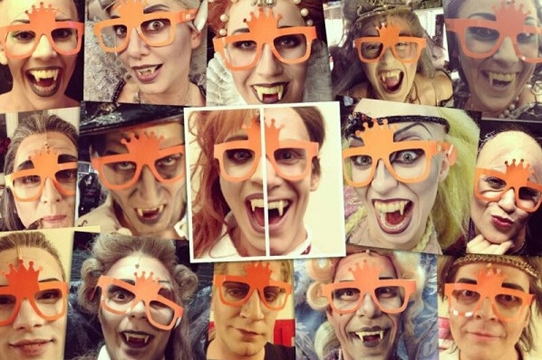 Photo Flash: Saturday Intermission Pics, April 27 - First SIP from THE BOOK OF MORMON in London and More!  Image