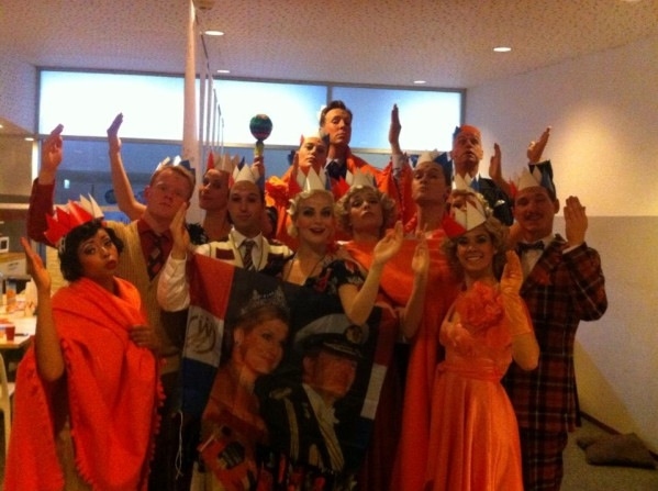 Photo Flash: Saturday Intermission Pics, April 27 - First SIP from THE BOOK OF MORMON in London and More!  Image