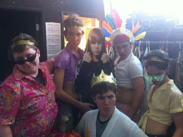 Photo Flash: Saturday Intermission Pics, April 27 - First SIP from THE BOOK OF MORMON in London and More!  Image