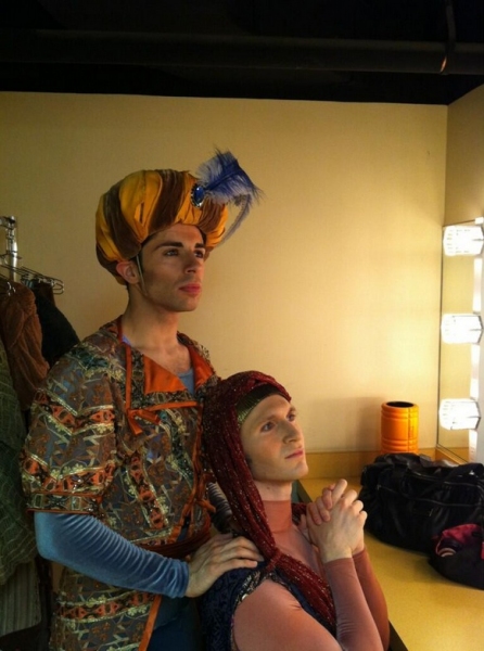 Photo Flash: Saturday Intermission Pics, April 27 - First SIP from THE BOOK OF MORMON in London and More!  Image