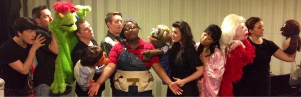 Photo Flash: Saturday Intermission Pics, April 27 - First SIP from THE BOOK OF MORMON in London and More!  Image