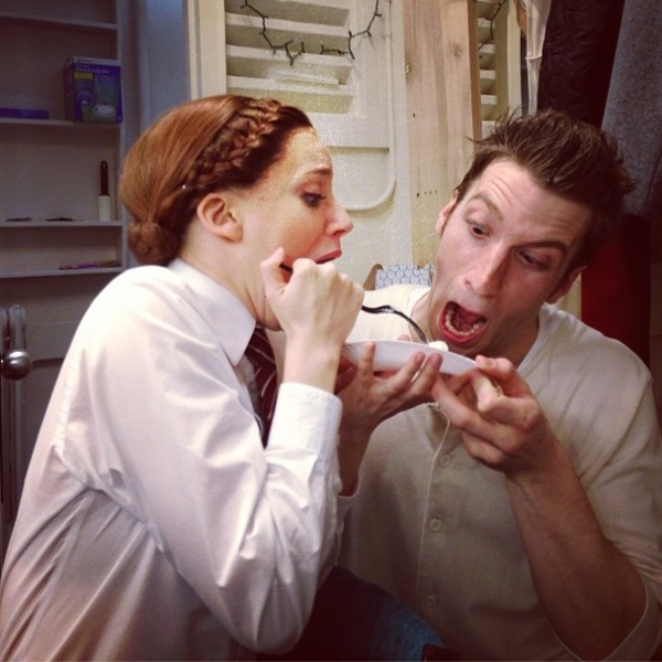 Photo Flash: Saturday Intermission Pics, April 27, Part 2 - PETER PAN Tour's Last SIP and More! Image