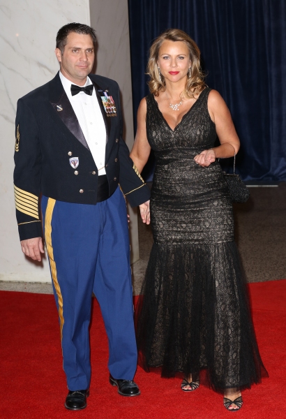 Lara Logan &amp; husband Joseph Burkett Photo