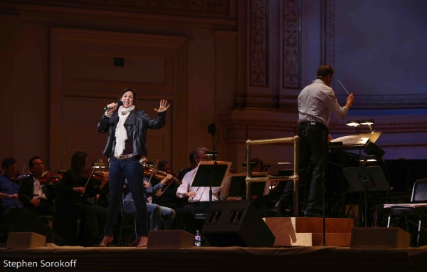 Photo Coverage: In Rehearsal for the New York Pops 30th Anniversary Celebration With Megan Hilty, Laura Osnes and More!  Image