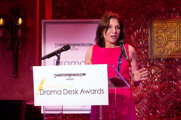 Photo Coverage: John Lloyd Young and Linda Lavin Announce 2013 Drama Desk Nominees 