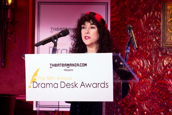 Photo Coverage: John Lloyd Young and Linda Lavin Announce 2013 Drama Desk Nominees Image