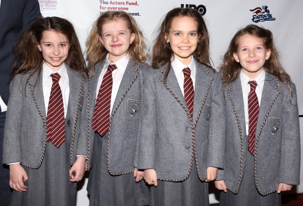 (L-R) actresses Bailey Ryon, Milly Shapiro, Oona Laurence, and Sophia Gennusa  Photo