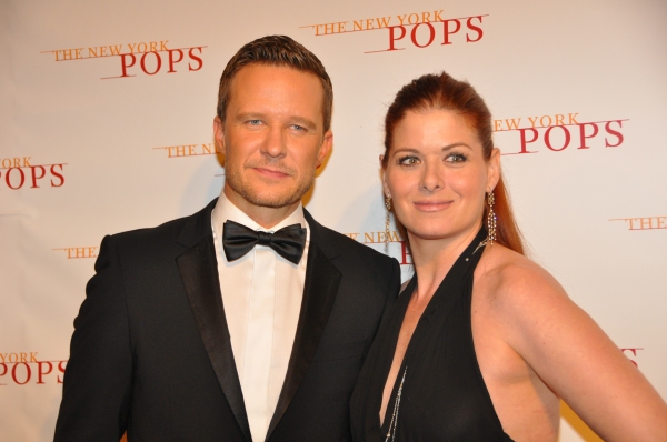 Will Chase and Debra Messing Photo
