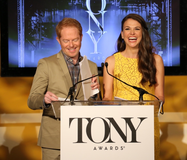 Photo Coverage: Jesse Tyler Ferguson and Sutton Foster Announce the 2013 Tony Nominations! Image