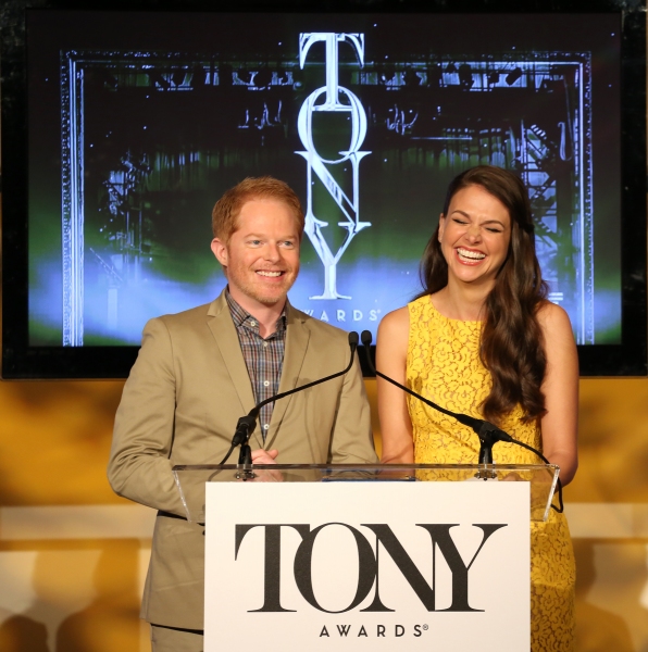 Photo Coverage: Jesse Tyler Ferguson and Sutton Foster Announce the 2013 Tony Nominations! Image