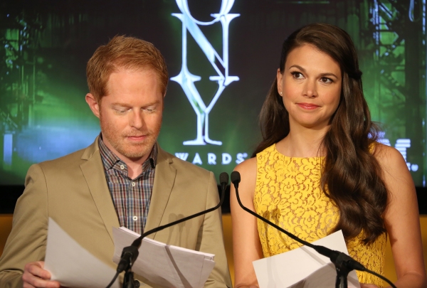 Photo Coverage: Jesse Tyler Ferguson and Sutton Foster Announce the 2013 Tony Nominations! Image