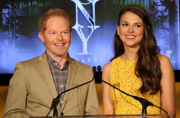 Photo Coverage: Jesse Tyler Ferguson and Sutton Foster Announce the 2013 Tony Nominations! Image