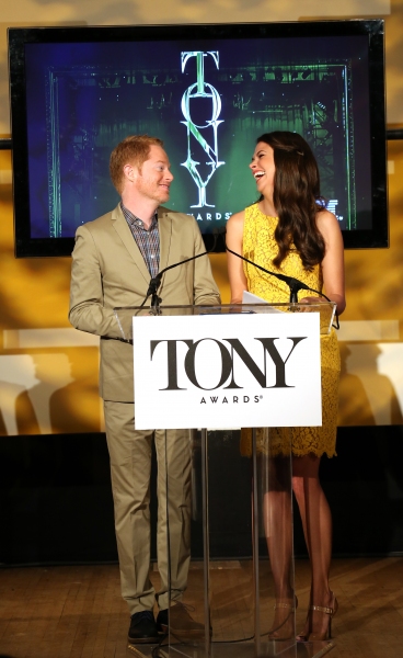 Photo Coverage: Jesse Tyler Ferguson and Sutton Foster Announce the 2013 Tony Nominations! Image