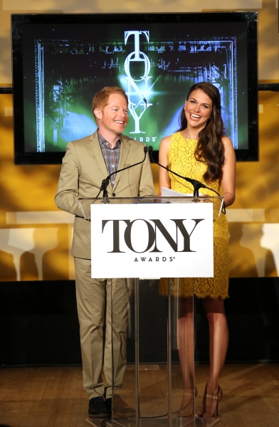 Photo Coverage: Jesse Tyler Ferguson and Sutton Foster Announce the 2013 Tony Nominations! Image