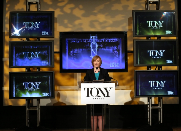 Photo Coverage: Jesse Tyler Ferguson and Sutton Foster Announce the 2013 Tony Nominations! Image