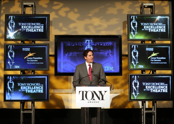 Photo Coverage: Jesse Tyler Ferguson and Sutton Foster Announce the 2013 Tony Nominations! Image