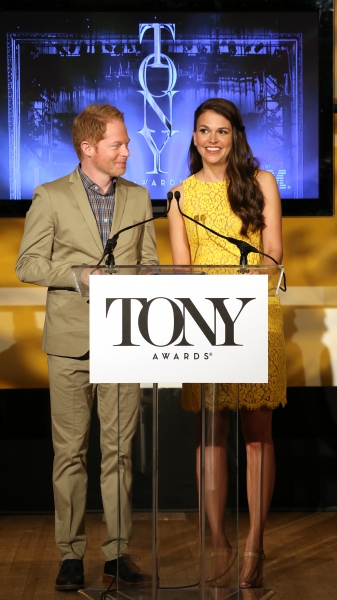 Photo Coverage: Jesse Tyler Ferguson and Sutton Foster Announce the 2013 Tony Nominations! Image