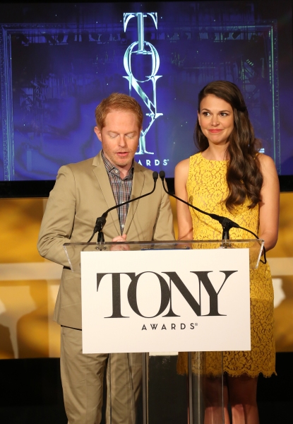 Photo Coverage: Jesse Tyler Ferguson and Sutton Foster Announce the 2013 Tony Nominations! Image
