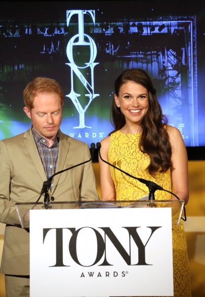 Photo Coverage: Jesse Tyler Ferguson and Sutton Foster Announce the 2013 Tony Nominations! Image